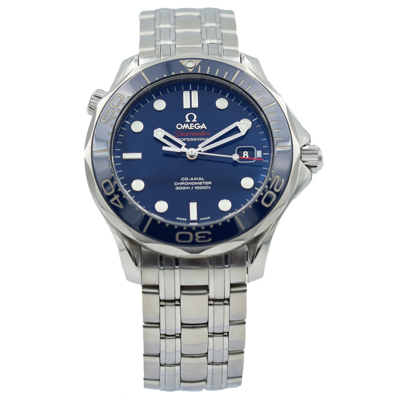 SOLD 11/2019 - Omega Seamaster 300 Diver - 212.30.41.20.03.001 - Blue Dial and Bezel - 41mm