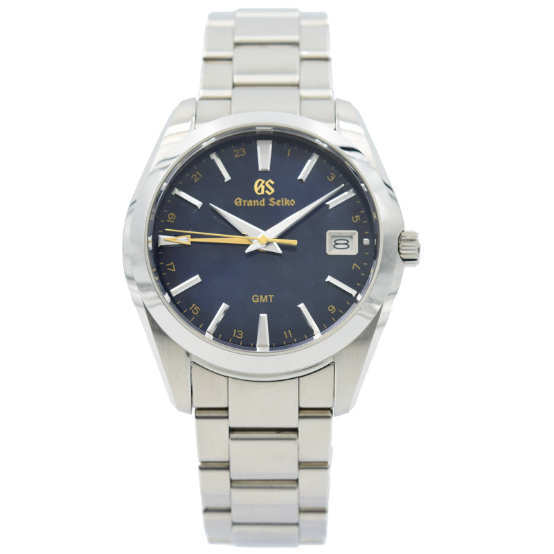 SOLD - Grand Seiko SBGN009 Limited Edition Quartz Blue Dial - 40mm