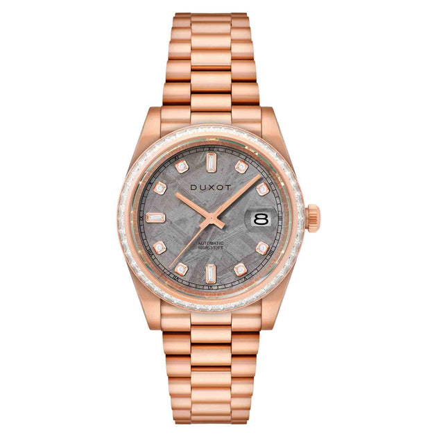 Duxot Serenata Rainbow Diver Automatic Rose Gold Meteorite Limited Edition