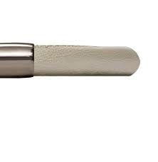 Crème Single Wrap Metallic Bracelet (Silver/Cream)