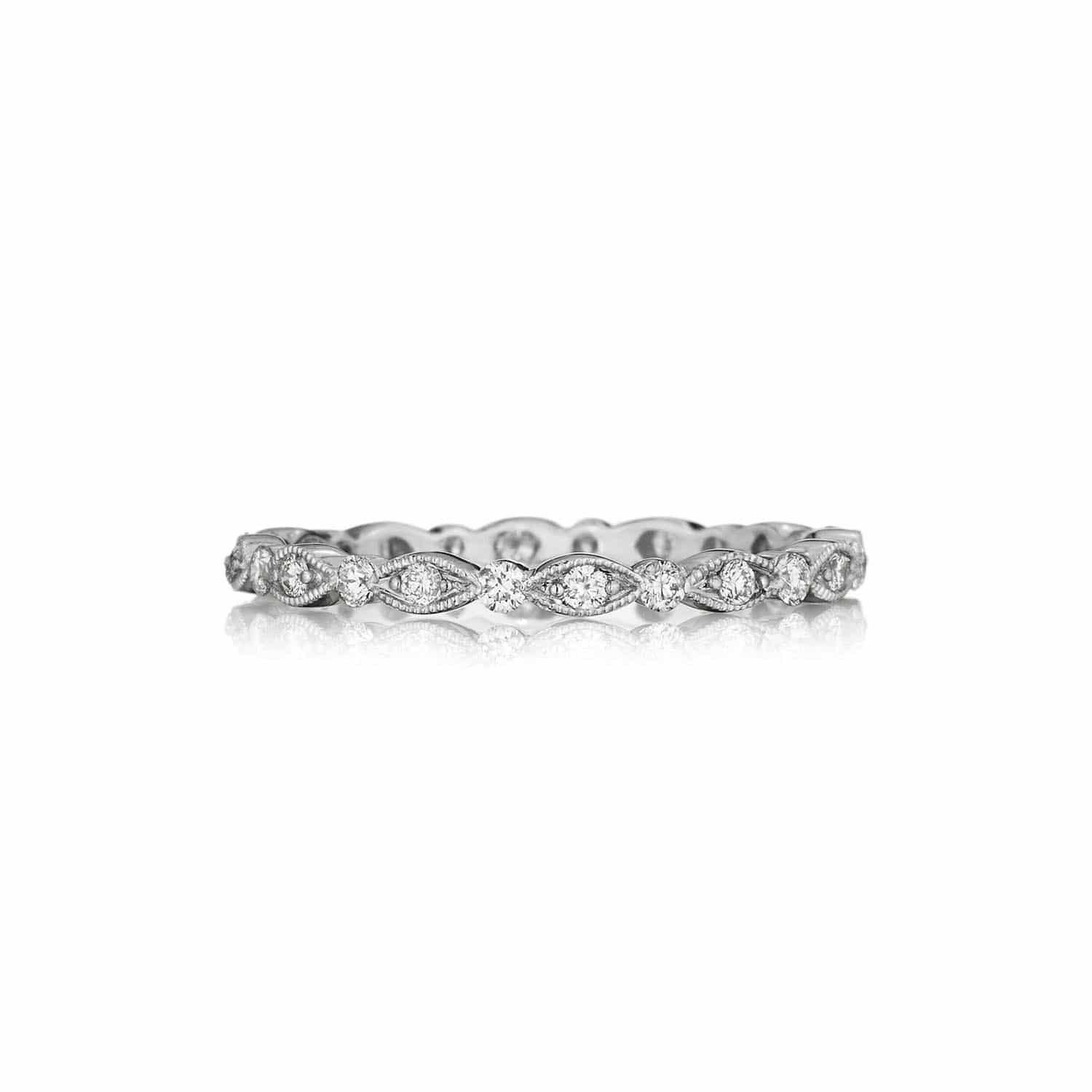 Vintage Inspired Eternity Band