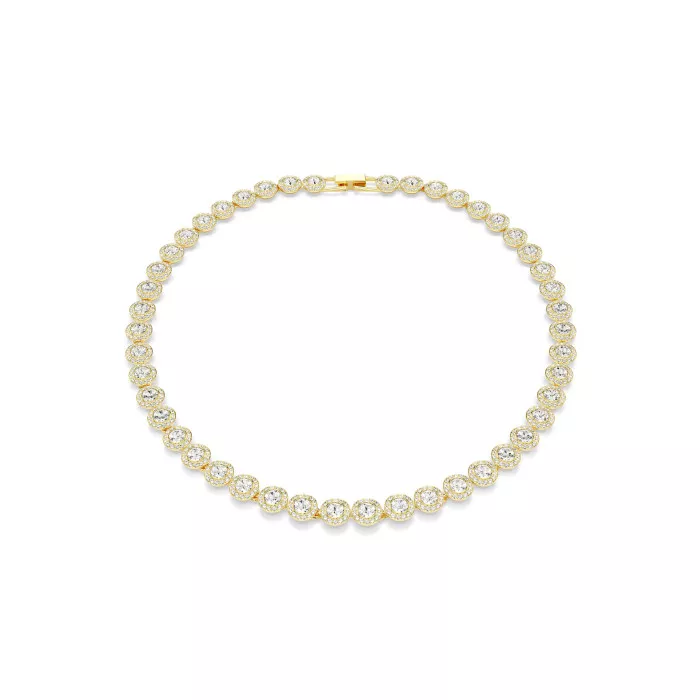 Swarovski® 'Una Angelic' Women's Gold Plated Metal Necklace - Gold 5720505