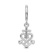 Faith, Hope, Love Charm (Silver)
