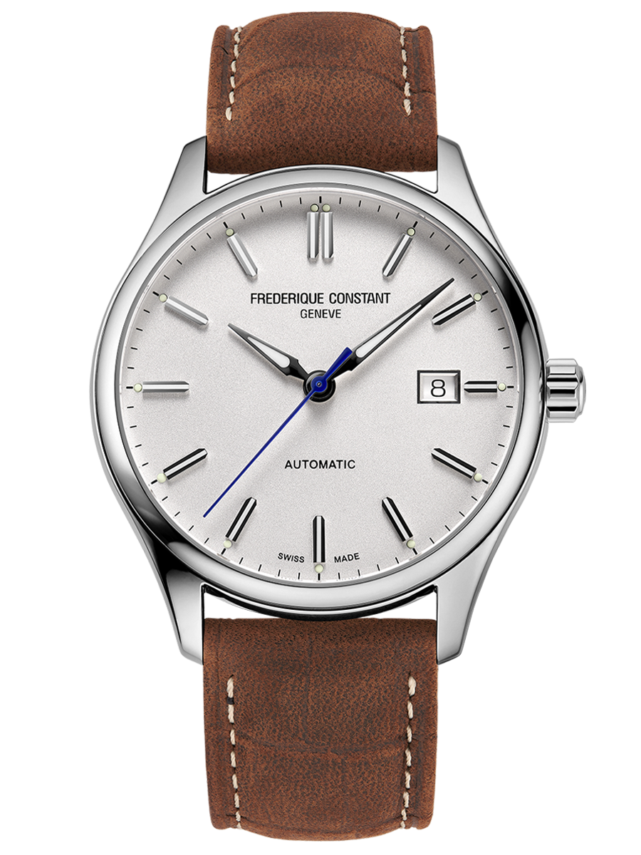 Frederique Classics Index Automatic (SILVER)