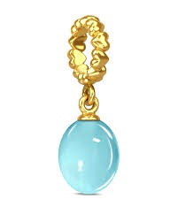 March Loyalty Charm (Gold/Blue)