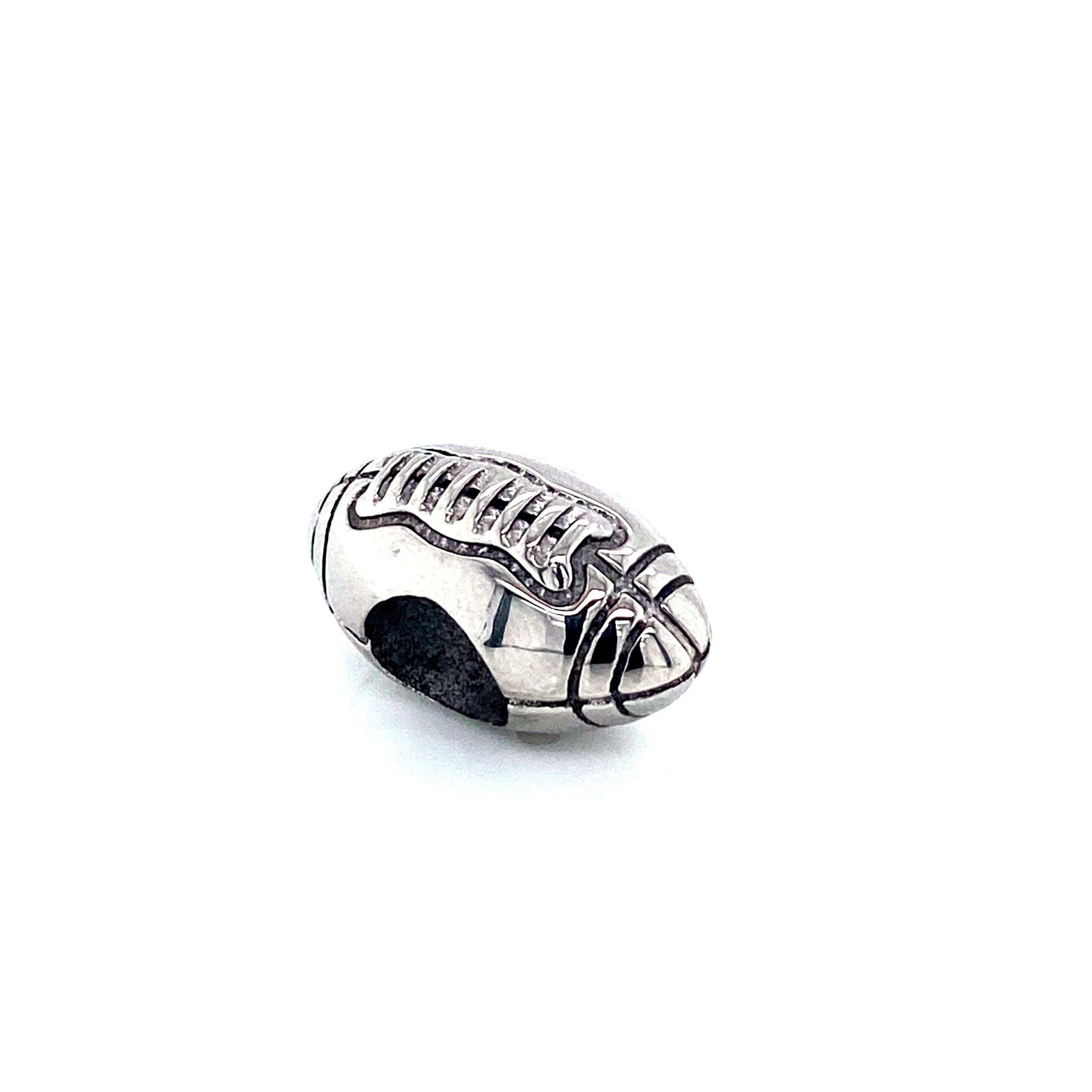 Football Steel Link (Silver)