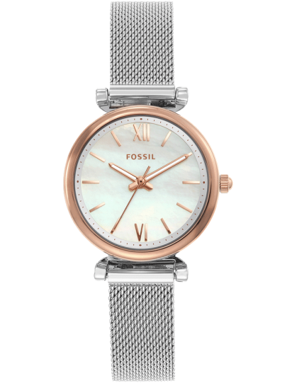 Carlie Mini Watch (Silver/Rose-Gold)