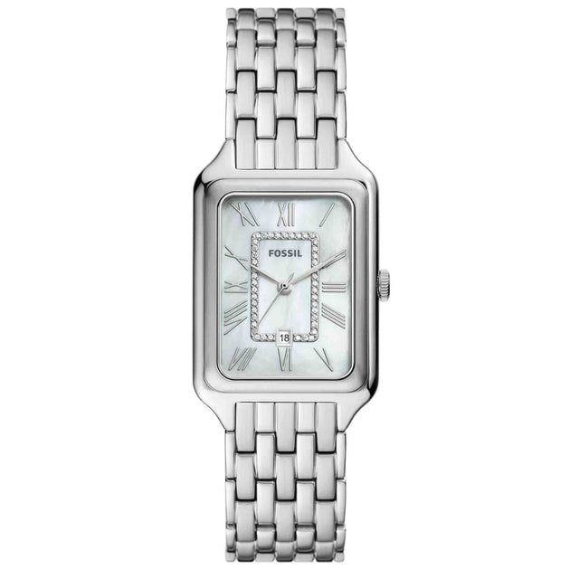 Fossil Raquel Date Silver SS