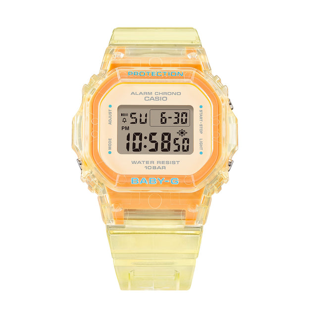 G-Shock BGD565 Digital Summer Jelly Yellow