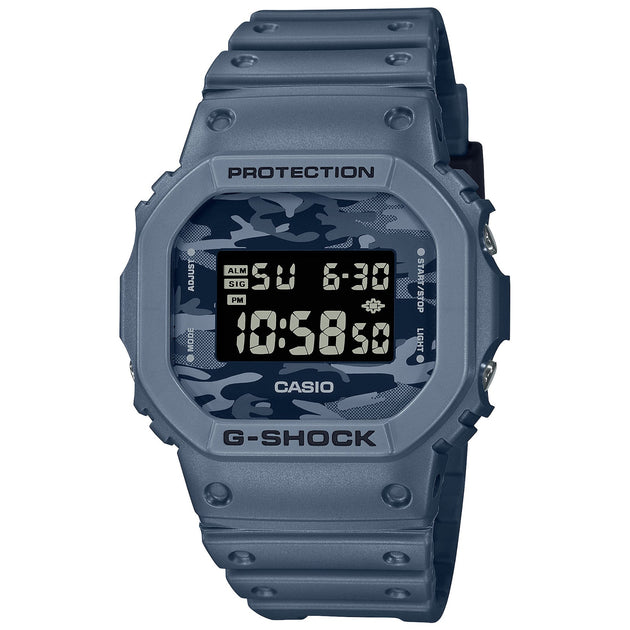 G-Shock DW5600 Camo Utility Blue