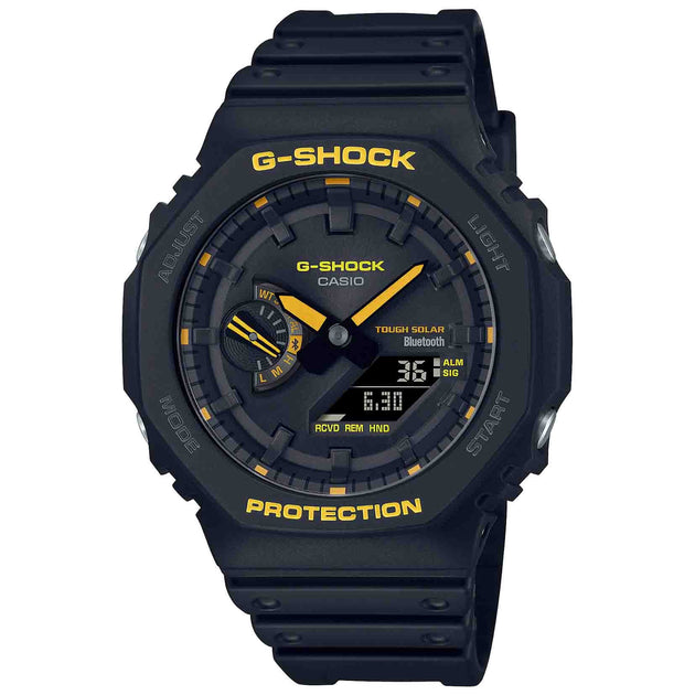 G-Shock GAB2100 Ana-Digi Black Yellow