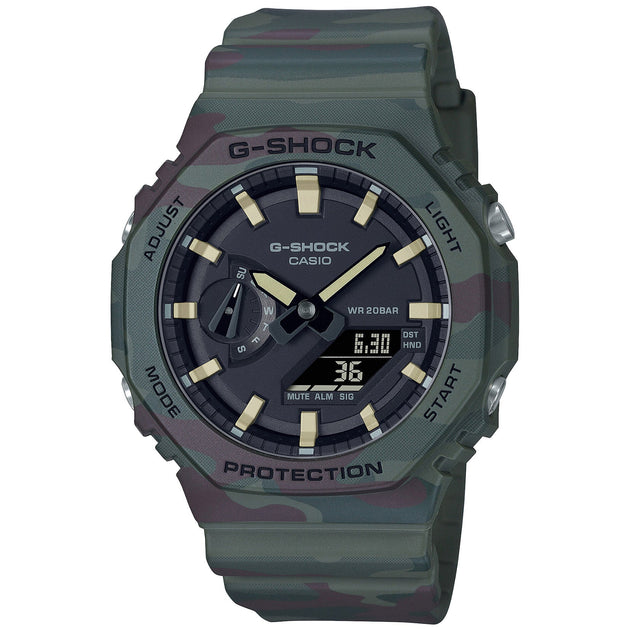 G-Shock GAE2100 World Explorer Ani-Digi Camo Box Set