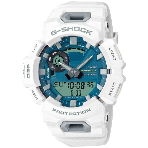 G-Shock GBA900 Cool Breeze Ana-Digi White Blue