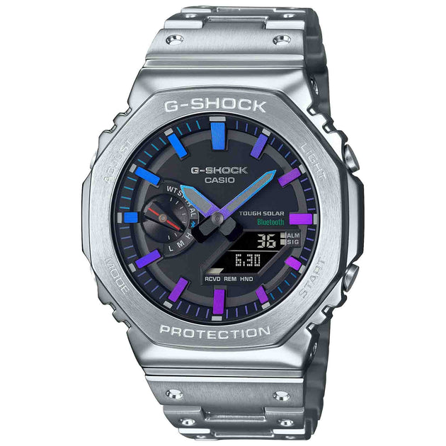 G-Shock GMB2100 40th Anniversary Full Metal Solar Silver