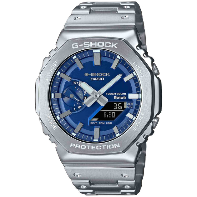 G-Shock GMB2100 Full Metal Ana-Digi Blue SS