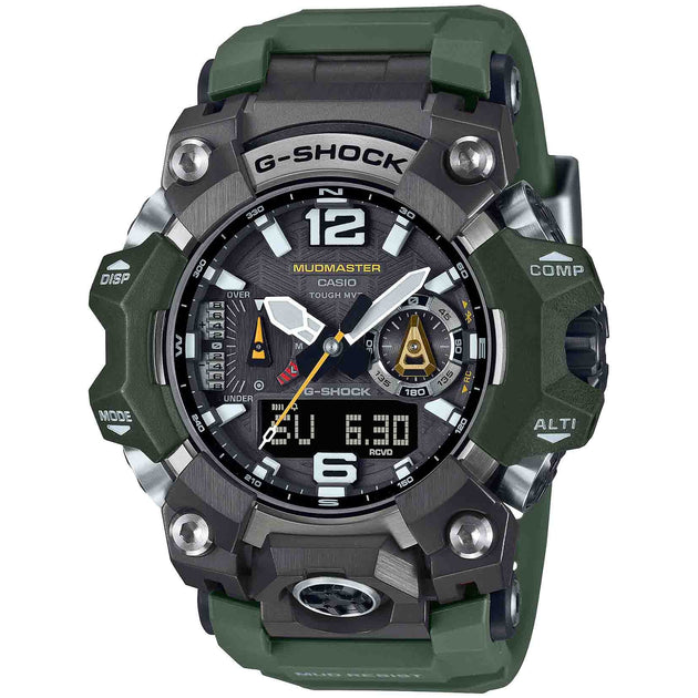 G-Shock GWGB1000 Mudmaster Master of G-Land Ana-Digi Solar Green