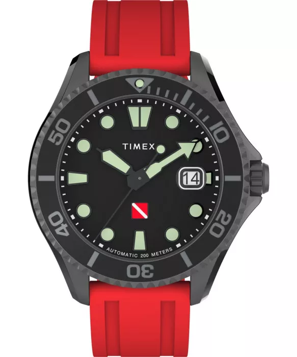 Timex® Analogue 'Deep Water Tiburon Automatic' Men's Watch TW2W21000