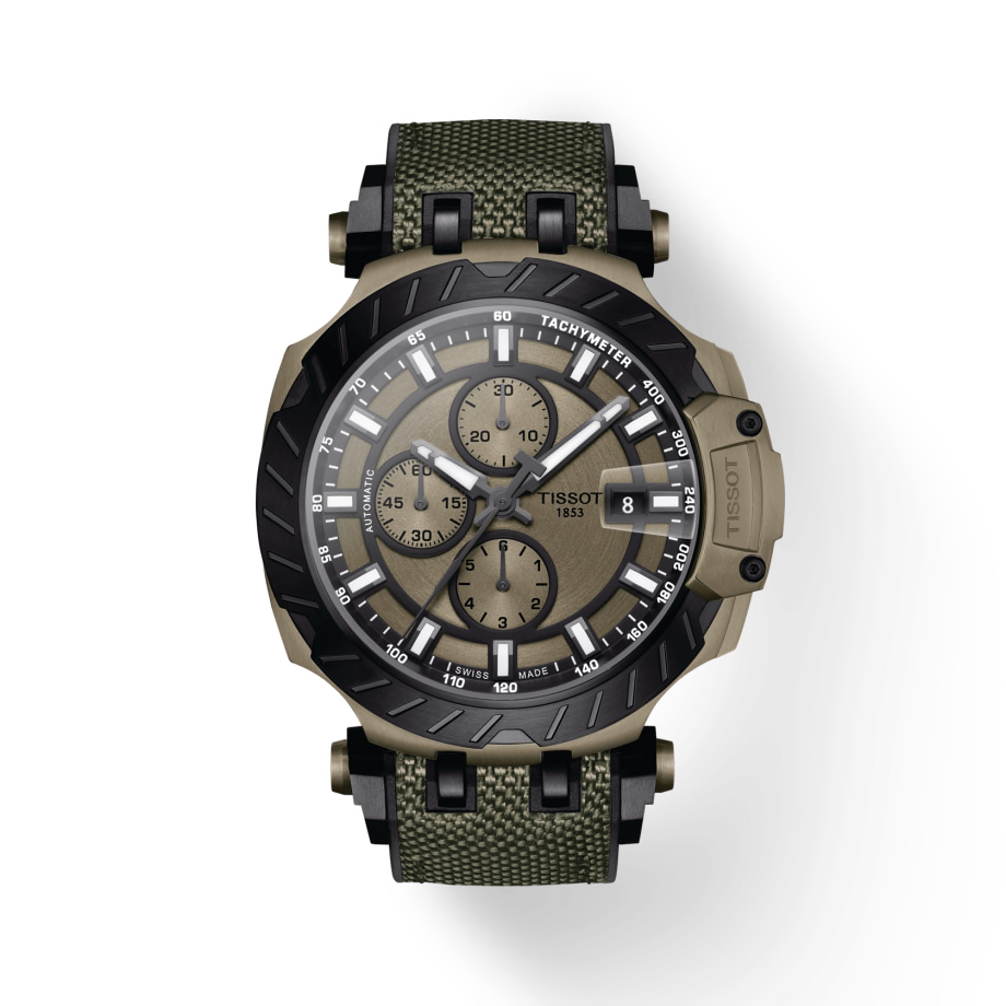 Tissot T-Race Automatic Chronograph (Khaki Green)