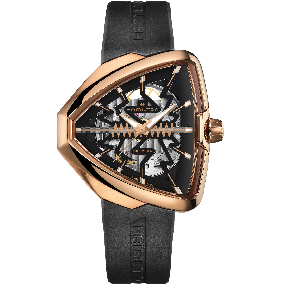 Ventura Elvis80 Skeleton Automatic (Rose-Gold)