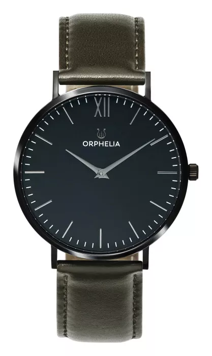 Orphelia® Analogue 'Blackline' Men's Watch OR61801