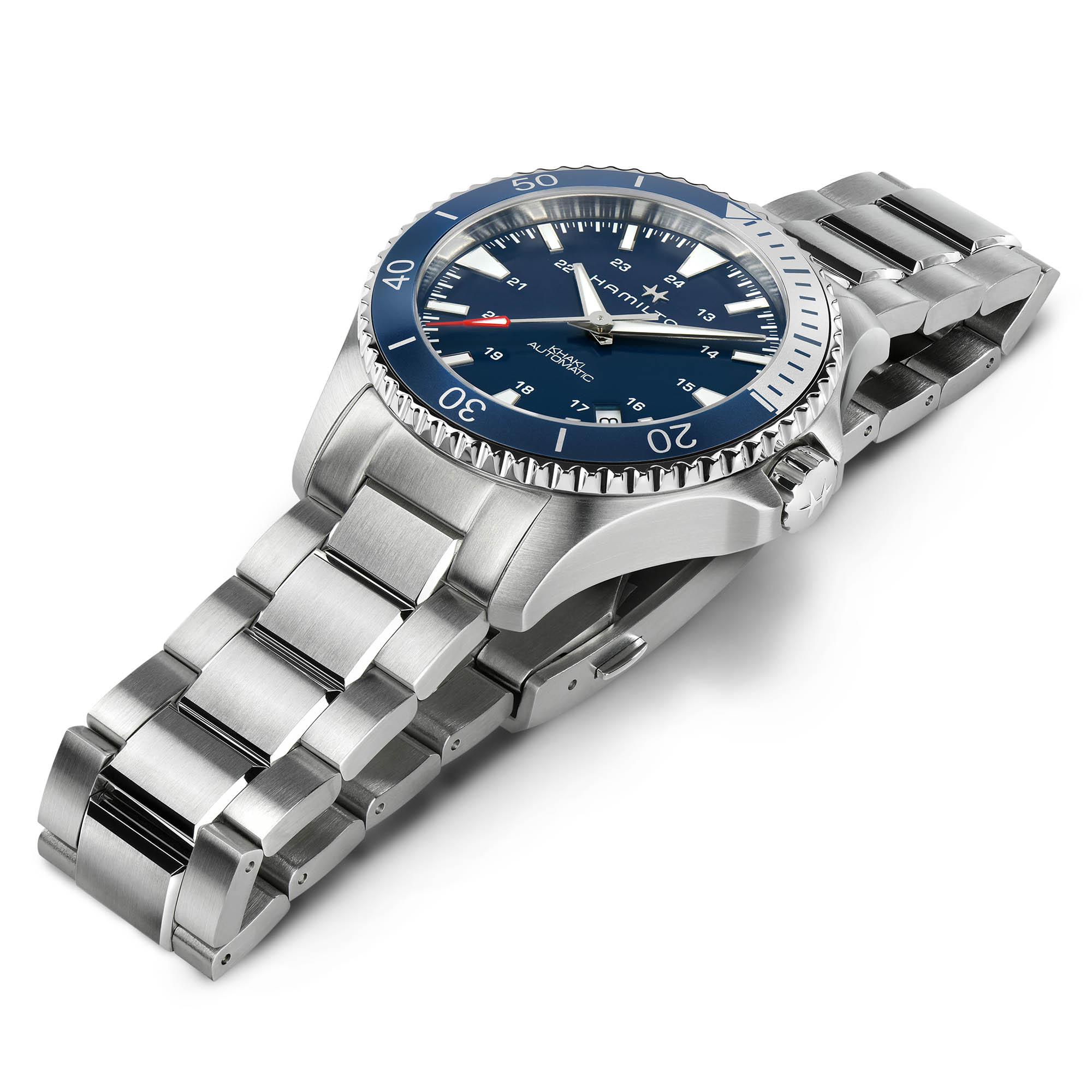 Khaki Navy Scuba Automatic (Silver/Blue)