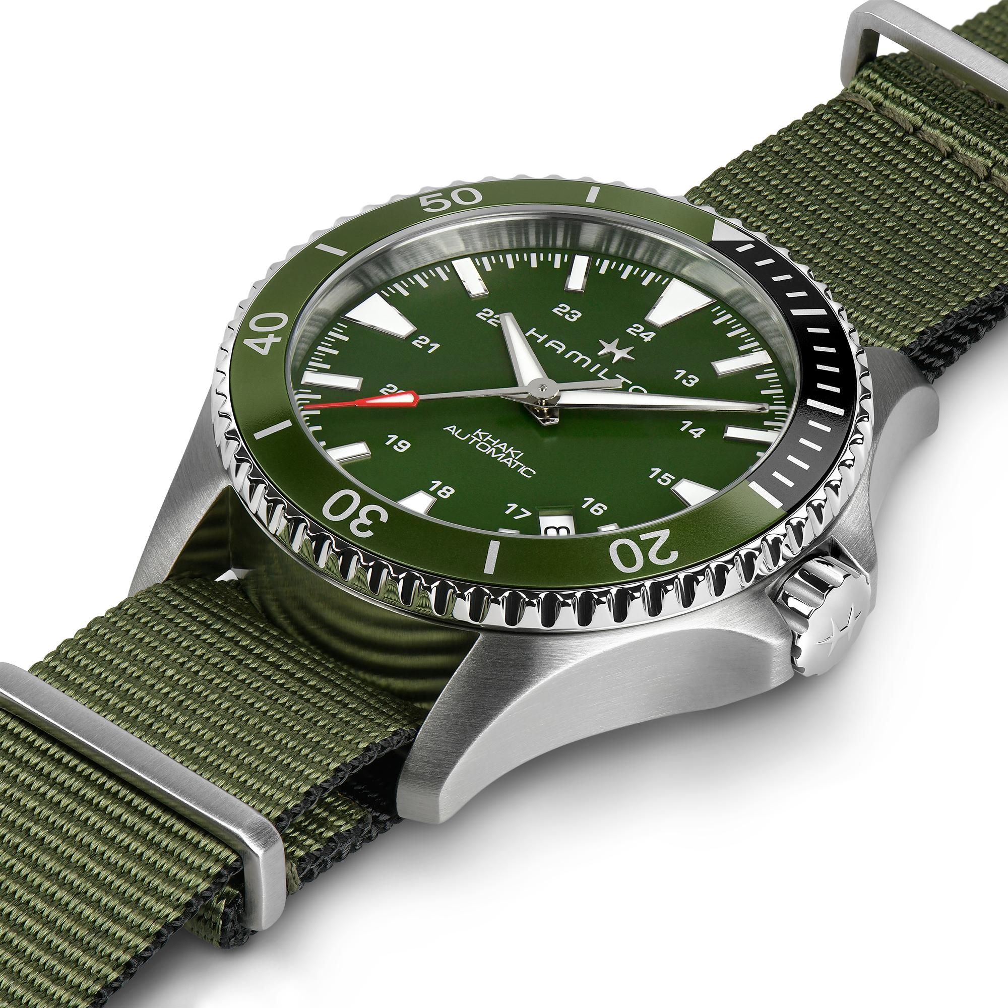 Khaki Navy Scuba Automatic (Green)