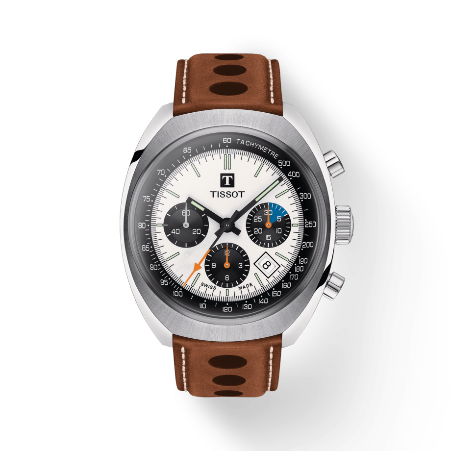 Tissot Heritage 1973 (Silver/Brown)