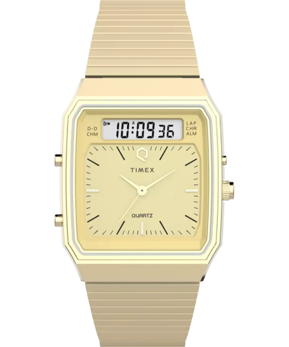 Timex® Analogue-digital 'Q Timex Reissue' Men's Watch TW2Y06000