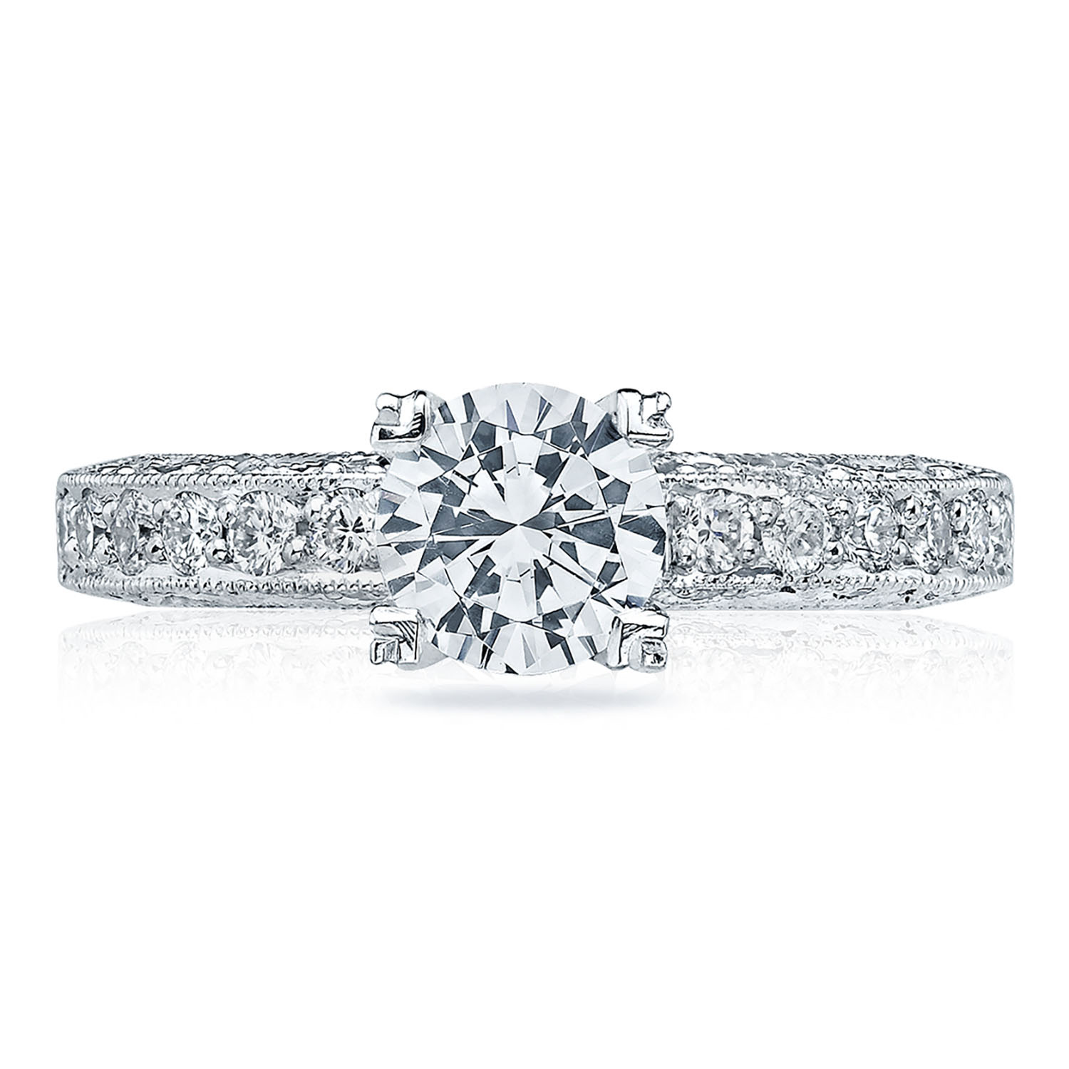 HT2229A Round Solitaire Engagement Ring