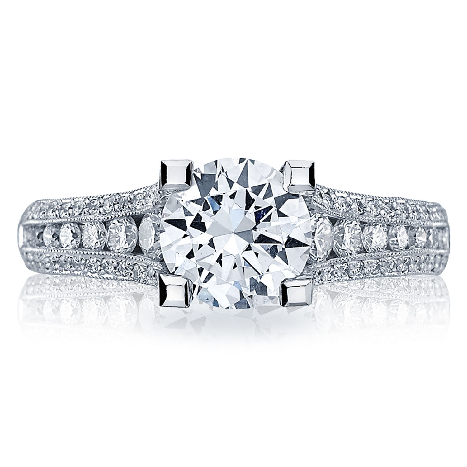 HT2513RD Round Solitaire Engagement Ring