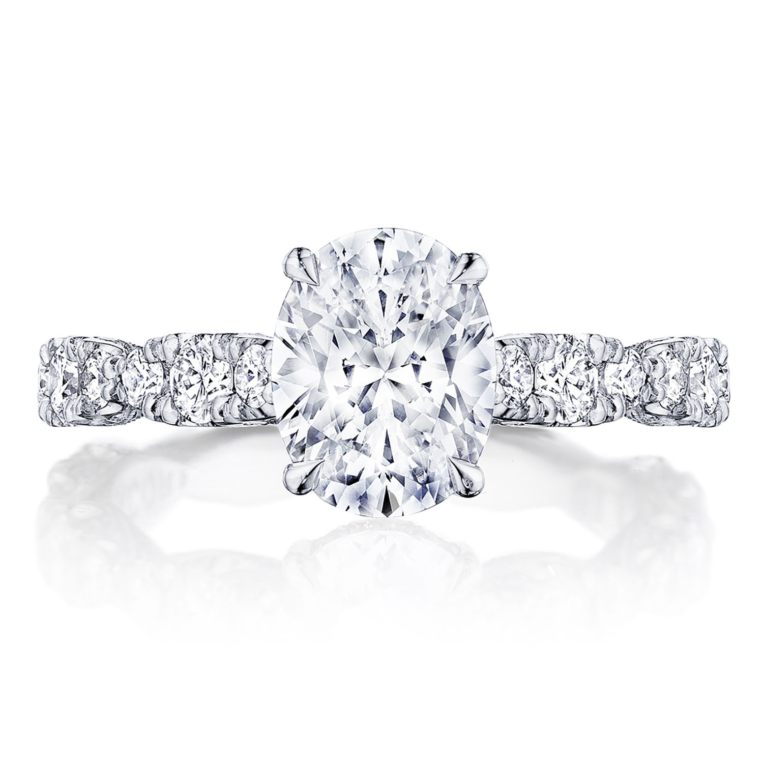 HT2654OV Oval Solitaire Engagement Ring