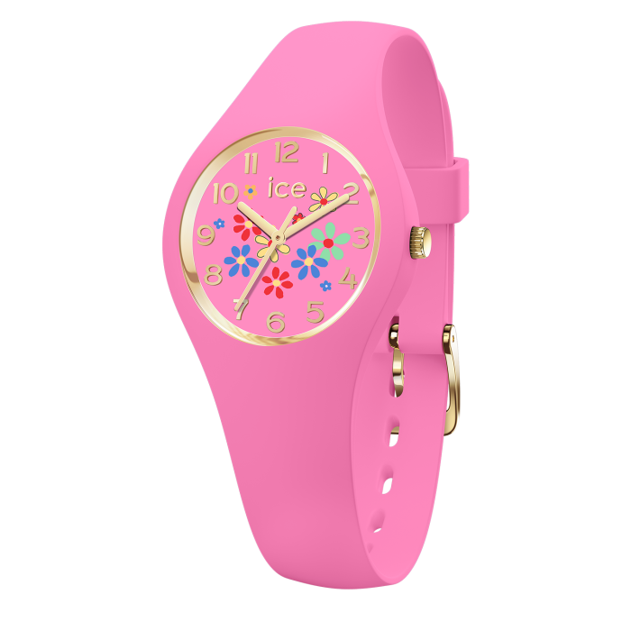 Ice Watch® Analogue 'Ice Flower - Pinky Bloom' Girls's Watch 021731