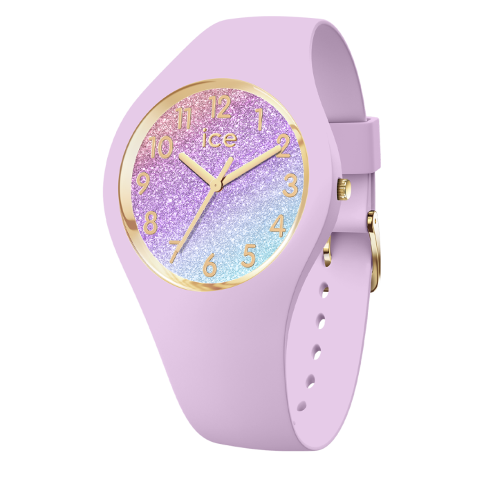Ice Watch® Analogue 'Ice Glitter - Lilac Cosmic' Child's Watch (Small) 022570