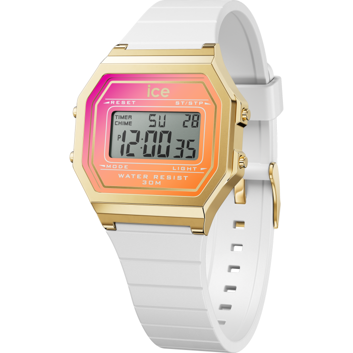 Ice Watch® Digital 'Ice Digit Retro - White Sunkissed' Women's Watch 022720