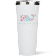 Vineyard Vines Tie Dye Whales Tumbler (24oz)