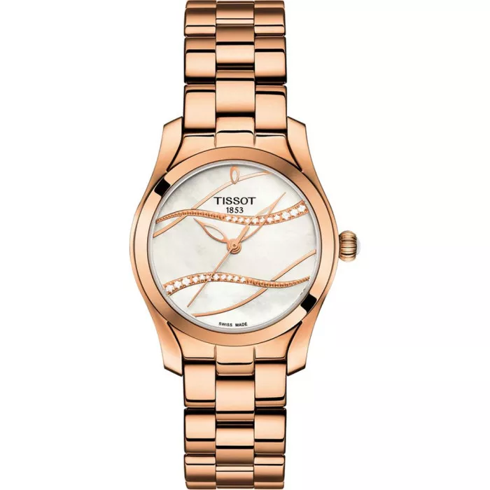 Tissot® Analogue 'T-wave' Women's Watch T1122103311100