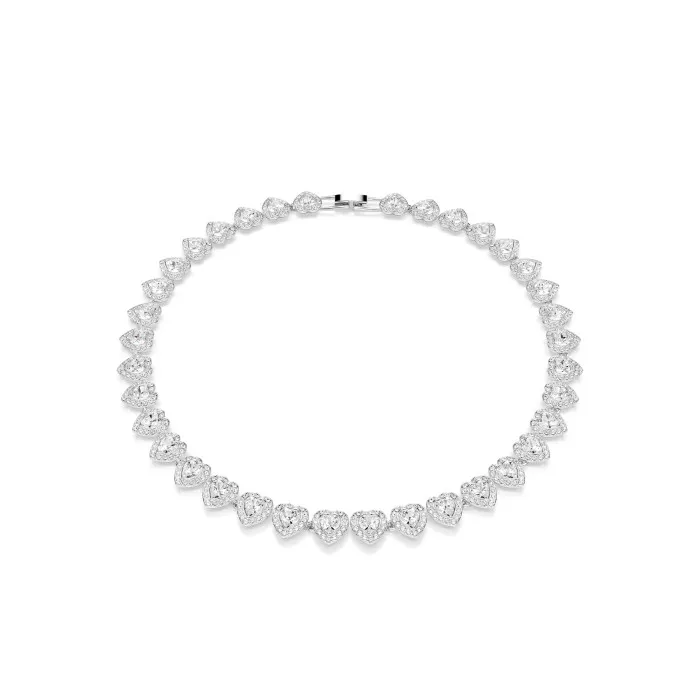 Swarovski® 'Ss25 Capsule' Women's Base Metal Necklace - Silver 5720857