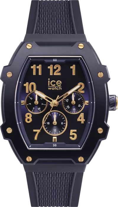 Ice Watch® Multi Dial 'Ice Boliday - Gold Blue' Unisex's Watch (Medium) 023314
