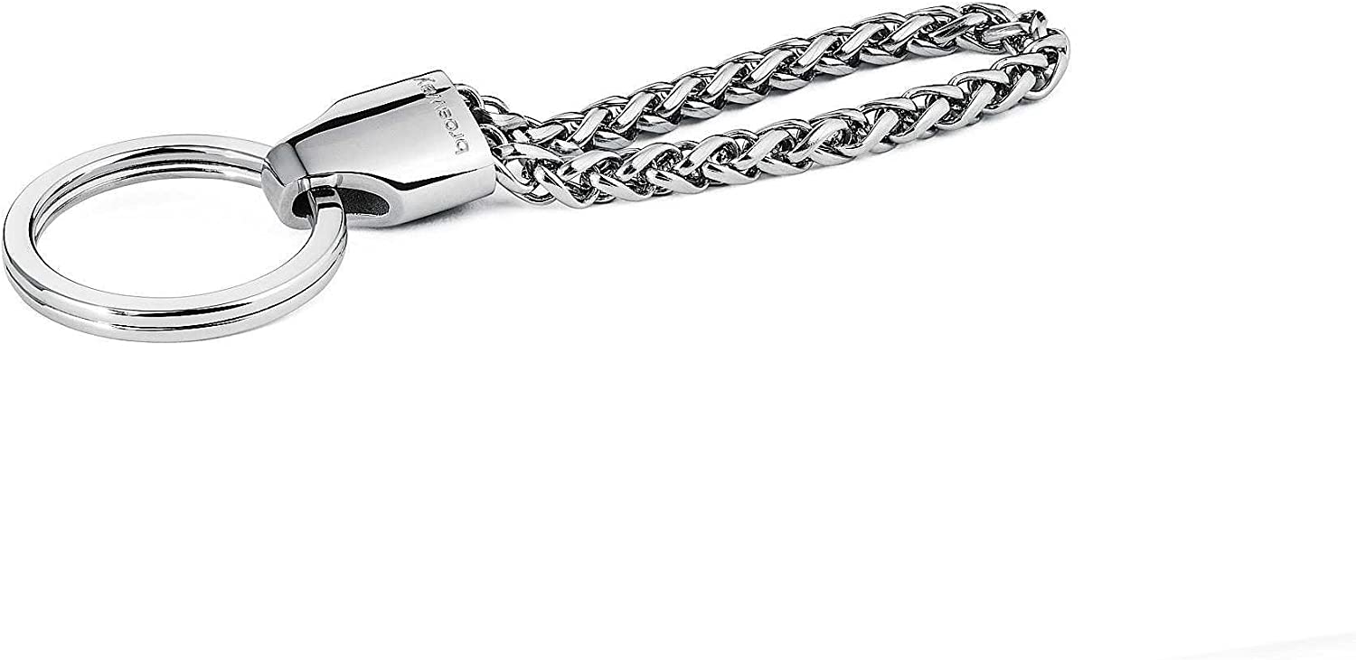 Bullet Stainless-Steel Keychain (Silver)