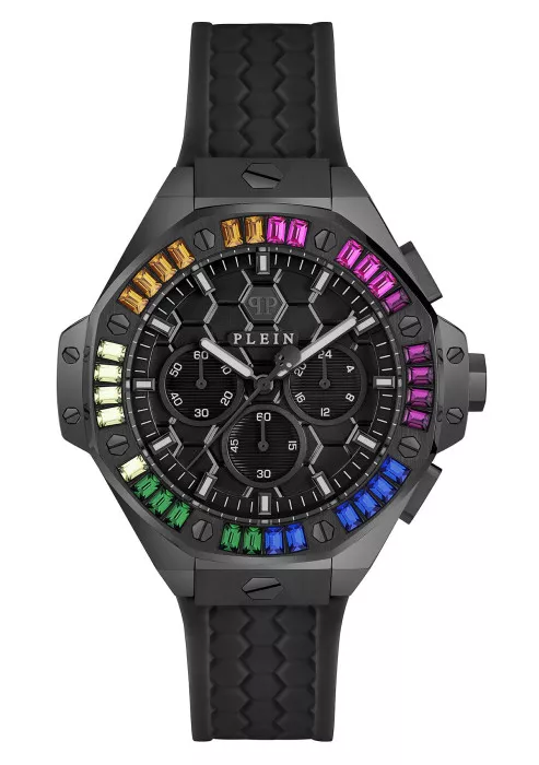 Philipp Plein® Chronograph 'Plein Chrono Royal' Unisex's Watch PWPSA0724