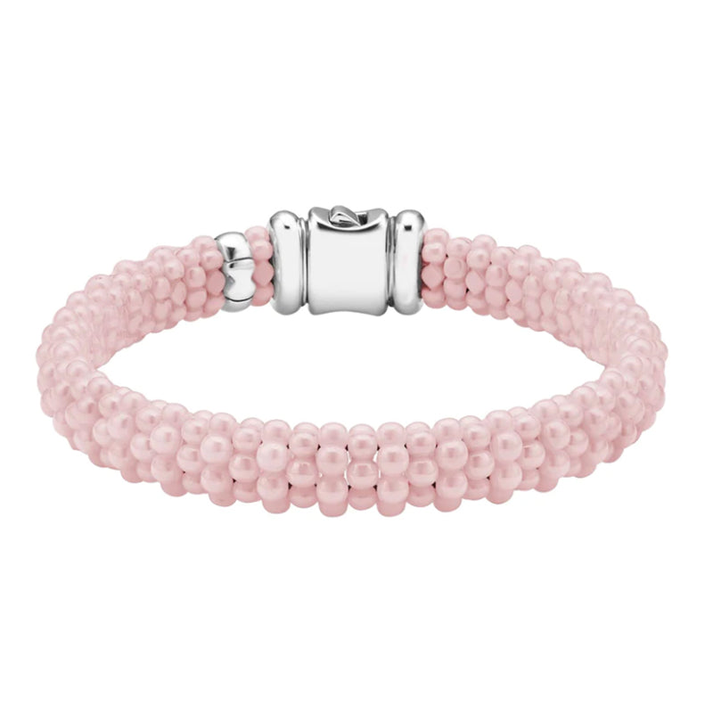 Lagos Pink Caviar Ceramic Beaded Bracelet - 05-81017-CP7