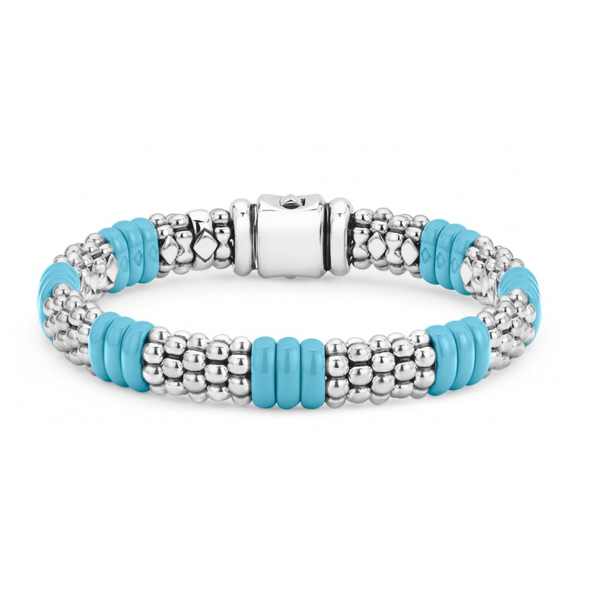 Lagos Blue Caviar Beaded Bracelet- 05-81379-CT7