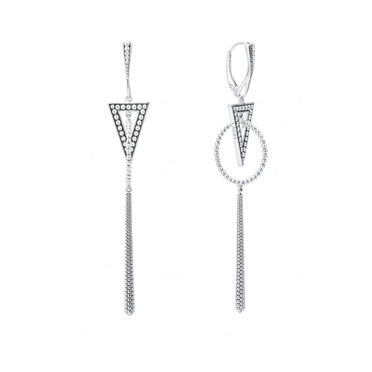 Lagos Signature Caviar Drop Earrings- 01-81821-00