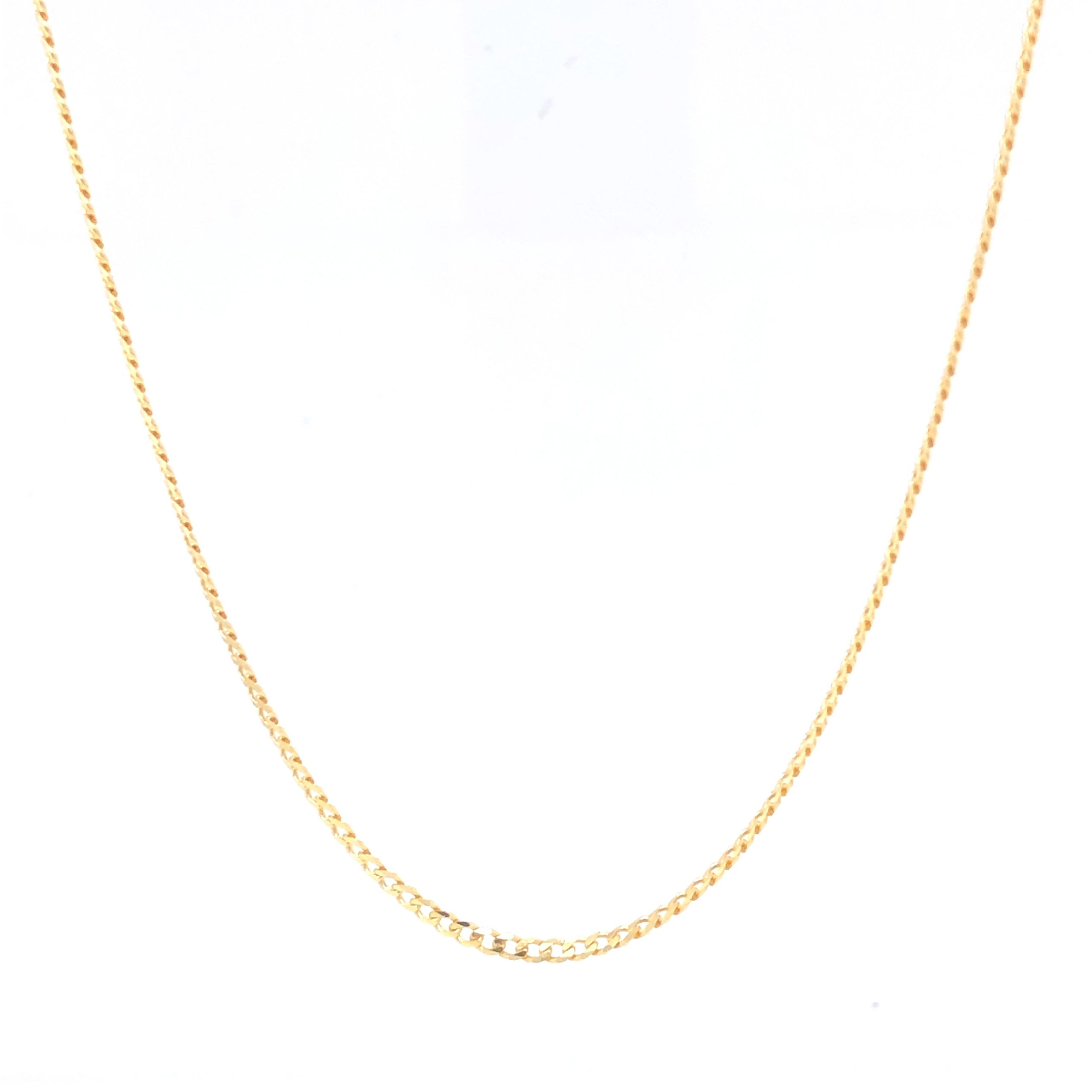 14K Cuban Link Gold Chain (1.4mm)