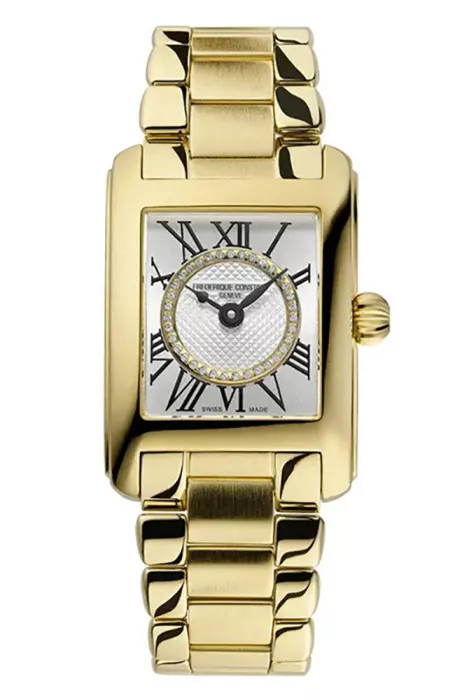 Frederique Constant® Analogue 'Classics Carrée' Women's Watch FC-200MCDC35B
