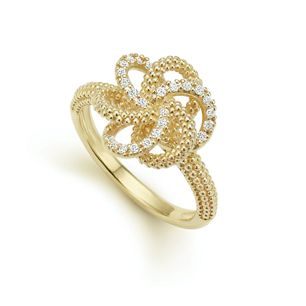 Lagos 18K Gold Love Knot Ring- 02-10229