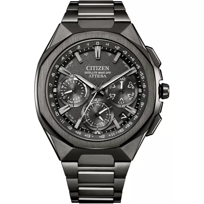 Citizen® Chronograph 'Attesa Satellite Wave Gps' Men's Watch CC4105-69E