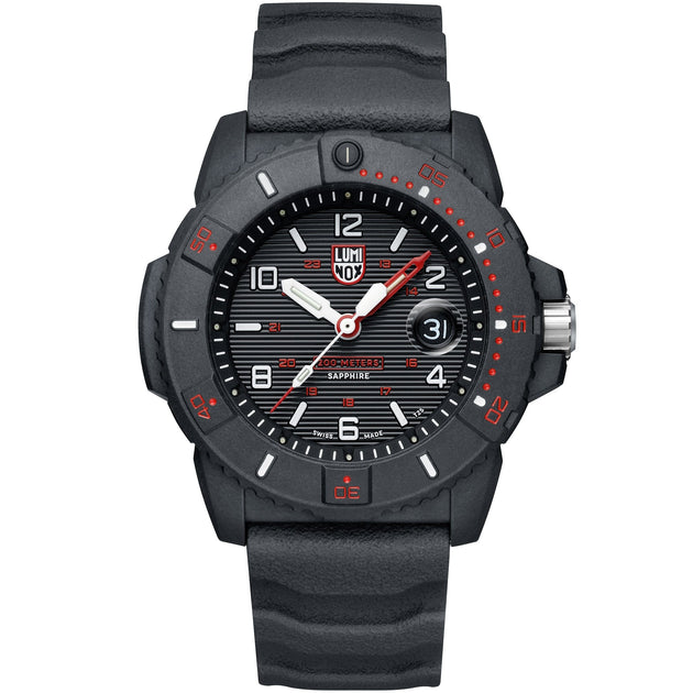 Luminox Swiss 3615 Navy SEAL Black Red