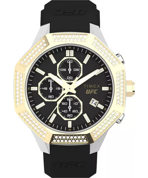 Timex® Chronograph 'Ufc King Chrono' Men's Watch TW2V99200