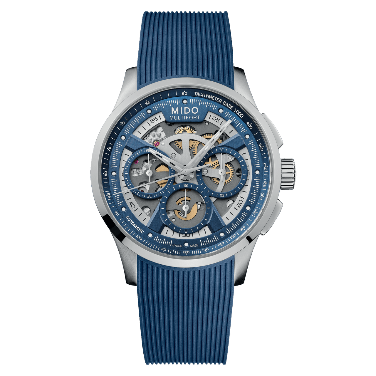 Multifort Skeleton Chronograph Blue